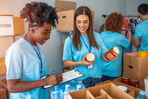 Group,Of,People,Working,In,Charitable,Foundation